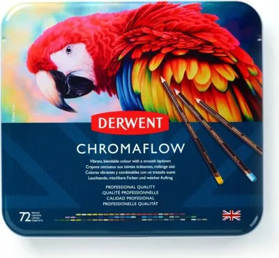 Obrázok produktu pre DERWENT 2306014 DERWENT Chromaflow Buntstifte farbsortiert, 72 St.