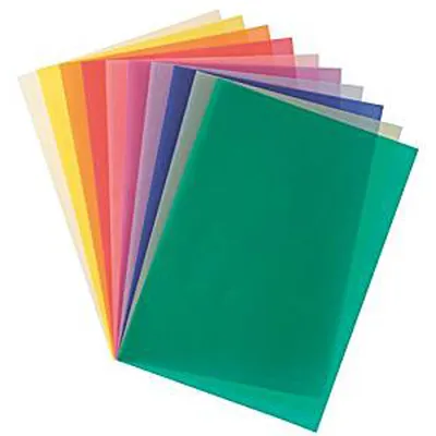 Zdjęcie produktu dla Transparentpapier 10farbig sortiert
