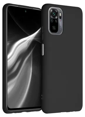 Produktbild von kwmobile Handyhülle für Xiaomi Redmi Note 10 / Note 10S Hülle - TPU Case - Kabelloses Laden - Schutzhülle Cover in Schwarz matt