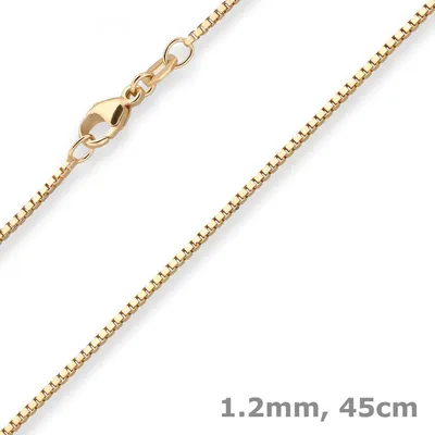 1-2mm-Veneziakette-aus-750-Gelbgold-45cm