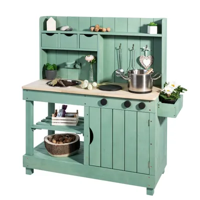 Produktbild von MUDDY BUDDY® Matschküche "Explorer" salbeigrün