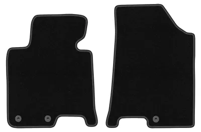 Immagine prodotto di Tappetini anteriori in moquette per Hyundai i40 2011- (station wagon/berlina) – 2 pezzi, neri, su misura – Wielganizator BASIC