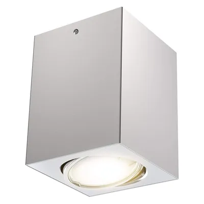 Produktbild von Briloner Tube LED Deckenlampe Schwenkbar 5W Aufbauleuchte Eckig Silberfarbig