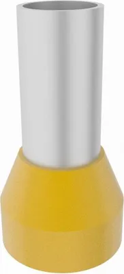 Immagine prodotto di 10 pezzi E 25/16 puntalini isolati gialli 25mm2 /16mm E25-16 Elpromet 0323