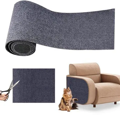 Produktbild von Selbstklebender Katzenkletterplatz, 30 x 100 cm, Katzenwand, sicherer Kletterplatz für Katzen, Katzenkrabbeveiligung für Möbel