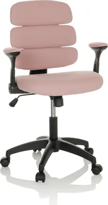 Produktbild von hjh OFFICE Kinderdrehstuhl KID ERGOLINO B Schreibtischstuhl für Kinder höhenverstellbar mit Armlehnen Stoff