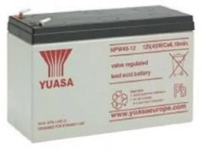Zdjęcie produktu dla Panasonic Baterie YUASA NPW45-12 (12V, 45W/čl., 9Ah, faston F2)