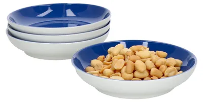 Obrázek produktu pro sada 4 misek Doppio ploché Ø 13 cm Indigově modrá miska na svačinu Miska Ritzenhoff