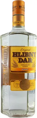 Produktbild von Hlibny Dar | Wodka Wheat | Premium Weizenvodka | 40 % vol | 0,7 l