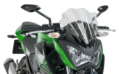 Produktbild von PUIG 7657W New Generation Sport passend fuer KAWASAKI Z300 Transparent