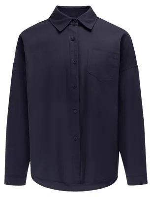 Image de Chemise pour femmes TEYLON - bleu, taille M