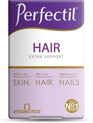 Produktbild von Perfectil Vitabiotics Plus Hair 60 Count