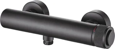 Produktbild von Design Brausearmatur für Wandmontage ohne Duschset Schwarz
