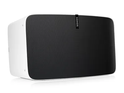 Produktbild von Sonos Play:5, Verkabelt & Kabellos, Wi-Fi/Bluetooth/3.5 mm, 3,5 mm, Mono portable speaker, Weiß, Stand