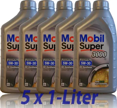 Produktbild von Mobil Super 3000 X1 Formula Fe 5w-30 5x1 Liter