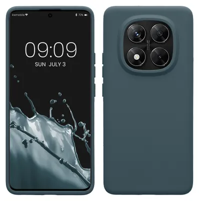 Produktbild von kwmobile Handyhülle für Xiaomi Redmi Note 14 Pro 5G / Redmi Note 14 Pro+ 5G / Poco X7 Hülle - Case Silikon - Kabelloses Laden - Schutzhülle Cover in
