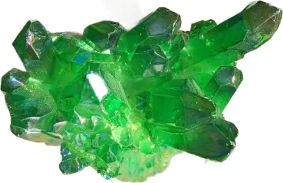 Zdjęcie produktu dla Zielony kwarc kamienny 70g Naturalny kamień kwarcowy zieloną powłoką Mineralny Prazem Kształt może różnić