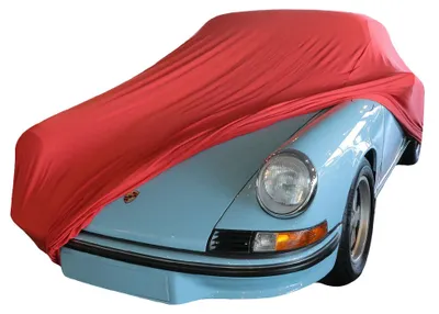 Image de Housse de voiture intérieure adaptée à Porsche 911 Carrera cabrio Rouge NEU