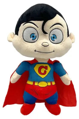 Obrázok produktu pre Superman plyšová hračka – 20 cm plyšová hračka, mäkká plyšová hračka