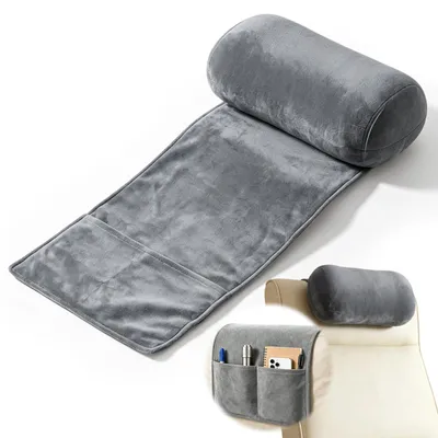 Image de Omgoods - Oreiller ergonomique et coussin de soutien cervical - Mousse à mémoire de forme antidérapante, idéal pour les personnes dormant sur le côté