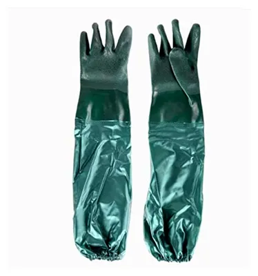 Produktbild von Große Abfluss- und Teichhandschuhe in Grün