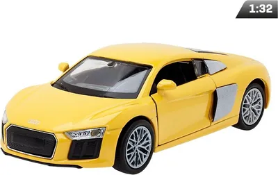 Zdjęcie produktu dla Model 1:32, 2016 Audi R8 Coupe V10, żółty
