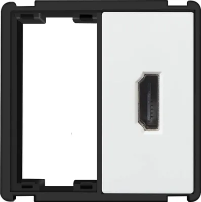 Produktbild von Wandsteckdosenmodul HDMI-System RTX SH Weiß