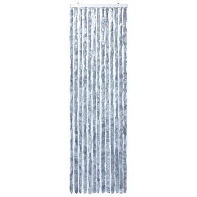 Obrázek produktu pro Závěs proti hmyzu stříbrný 56 x 200 cm Chenille