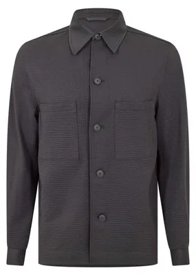 Image de Boss - Veste chemise pour homme/femme, unie GT15345 (XL) (noir)