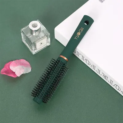 Produktbild von 360Home Haarbürste Bürstenkamm Ionische Haarpflege grün Lockenkamm