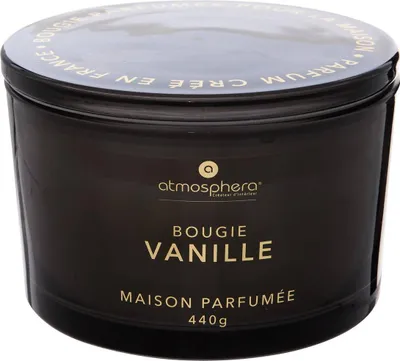 Image de Bougie parfumée 440 g, Glowy Vanille - Atmosphera, créateur d'intérieur