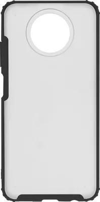 Immagine prodotto di Avizar, custodia protettiva antiurto con retro in vetro satinato per Xiaomi Redmi Note 9T 5G, colore nero