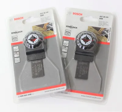 Obrázok produktu pre Bosch AIZ 20 AB, rezák, neželezitý kov, Sadrokartón, Čierna, Bosch, Replacement blade, 3 cm