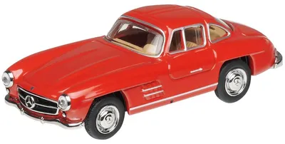 Produktbild von Schuco 452040104 - 1:64 M-B 300 SL Flügeltürer Rot - Neu
