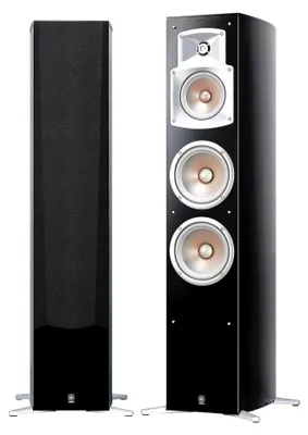 Produktbild von Yamaha NS-555, 3-Wege, 1.0 Kanäle, 100 W, 35 - 35000 Hz, Schwarz
