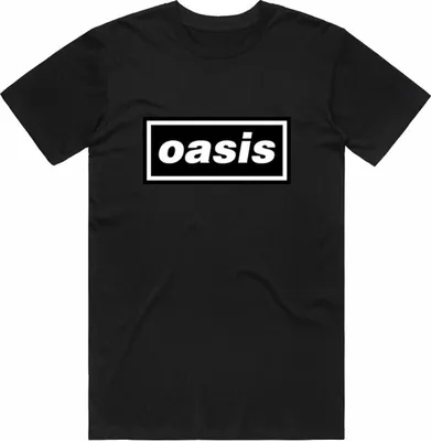 Produktbild von Oasis Decca Logo Black L T-Shirt