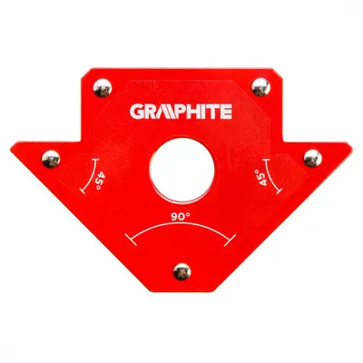 Obrázek produktu pro GRAPHITE Svařovací magnetický úkos 102 x 155 x 17 mm, nosnost 22,7 kg