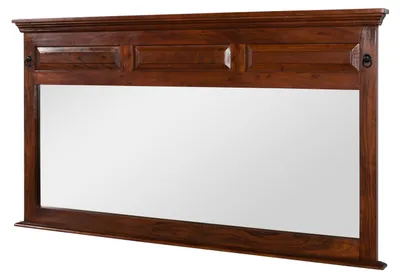 Immagine prodotto di MASSIVMOEBEL24 | specchio in legno di Acacia 160x7x87 nougat laccato OXFORD #405