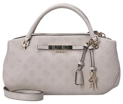 Produktbild von Guess Carmella 3 Comp Satchel - Henkeltasche 30 cm (bone logo)