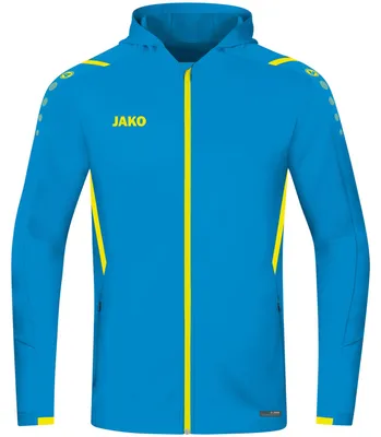 Obrázek produktu pro Jako Challenge Dámská bunda s kapucí - Jako Blue / Neon Yellow