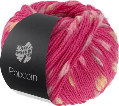 Produktbild von Lana Grossa - Popcorn 0003 pink rosa grege gelb