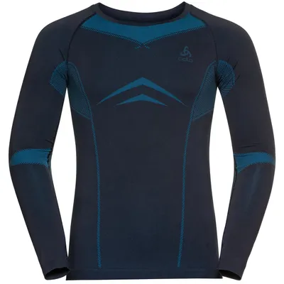 Produktbild von Odlo Herren Unterwäsche-Set Fundamentals Performance Warm Herren 7002485 Rauchblau L