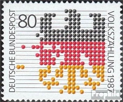 Produktbild von Briefmarken BRD (BR.Deutschland) 1987 Mi 1309 (kompl.Ausgabe) postfrisch Volkszählung