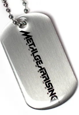 Produktbild von Metal Gear Rising Erkennungsmarke mit Kette