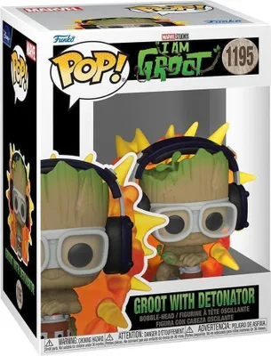 Produktbild von Marvel I Am Groot - Groot with Detonator 1195  - Funko Pop! Vinyl Figur