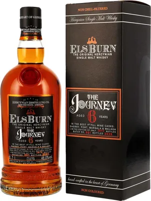Produktbild von Elsburn The Journey - 6 Jahre - Batch No. 001 - Hercynian Single Malt Whisky