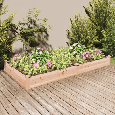 Obrázok produktu pre vidaXL Zvýšená posteľ s vložkou 240x120x25 cm Masívne jedľové drevo
