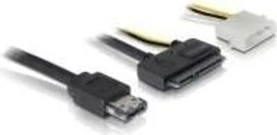 Immagine prodotto di eSATA-Kabel Delock eSATAp -> SATA 22pin + 3,5" HDD 1.00m
