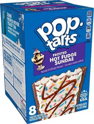 Produktbild von Kellogg's Pop-Tarts Frosted Hot Fudge Sundae 8 Stück 384g