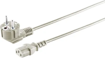 Produktbild von Schutzkontaktst. 90°/ Kaltgerätebu.CEE7/7-C13 5m